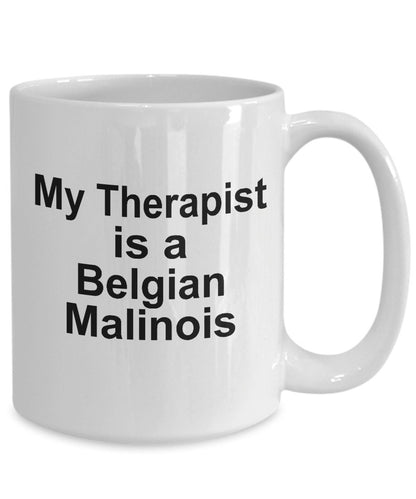 Belgian Malinois Dog Therapist Mug - Mallard Moon Gift Shop