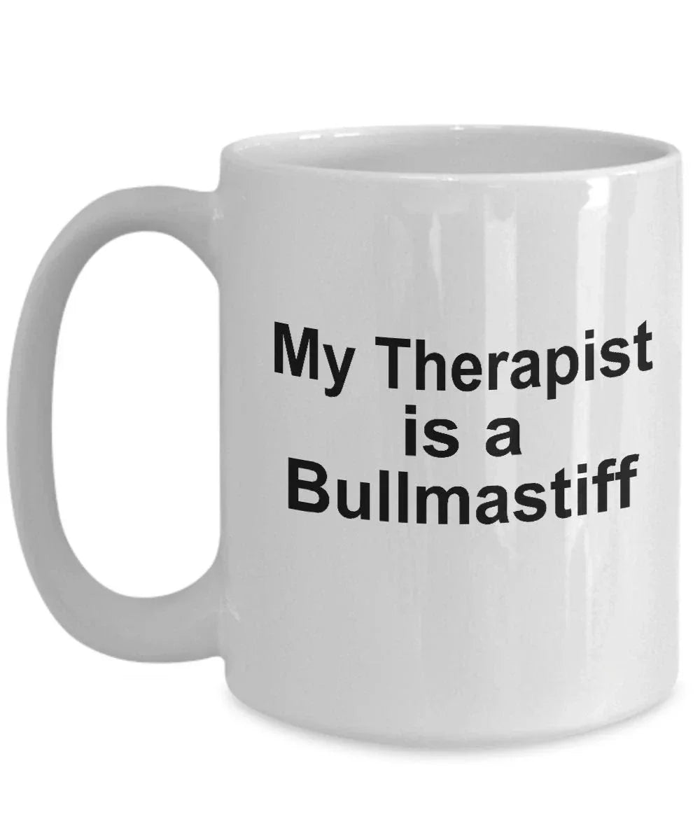 Bullmastiff Dog Therapist Mug