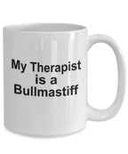 Bullmastiff Dog Therapist Mug