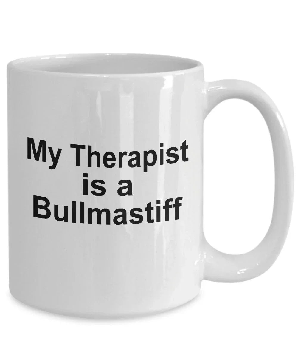 Bullmastiff Dog Therapist Mug