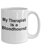 Bloodhound Dog Therapist Mug