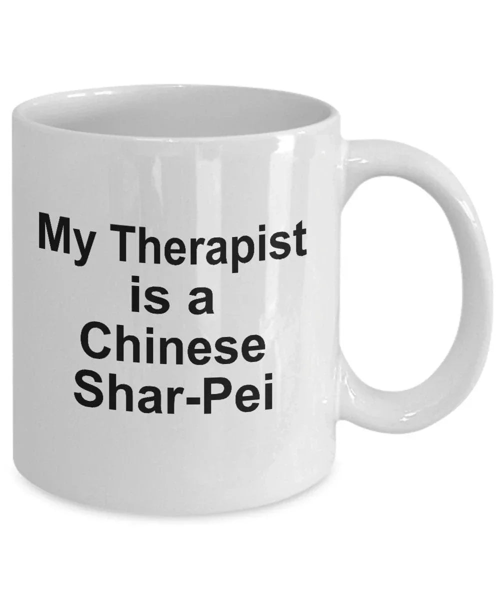 Chinese Shar-Pei Dog Therapist Mug