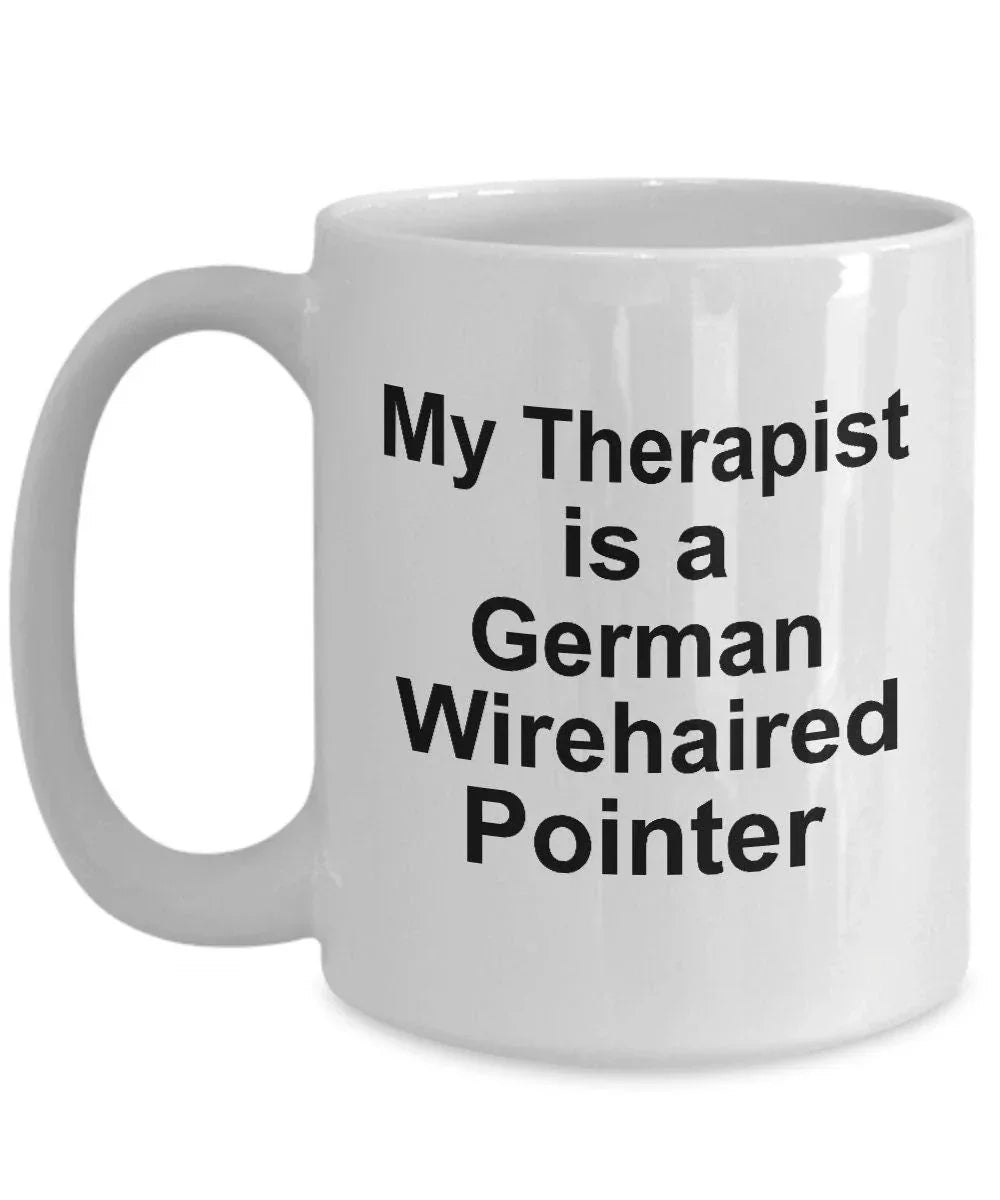 German Wirehaired Pointer Dog Therapist Mug