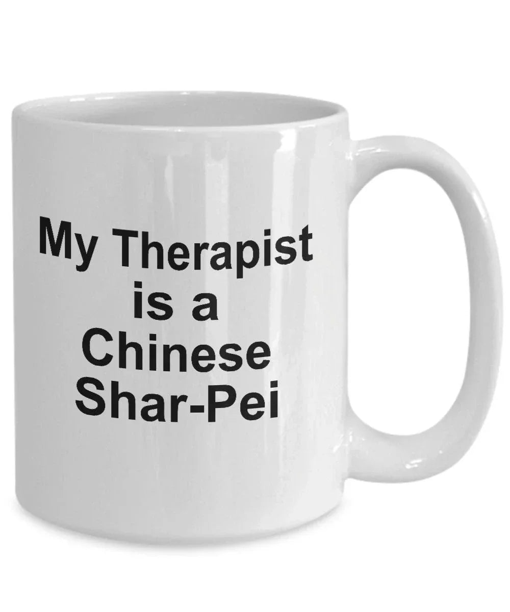 Chinese Shar-Pei Dog Therapist Mug