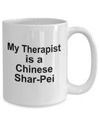 Chinese Shar-Pei Dog Therapist Mug