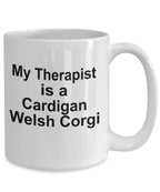 Cardigan Welsh Corgi Dog Therapist Mug
