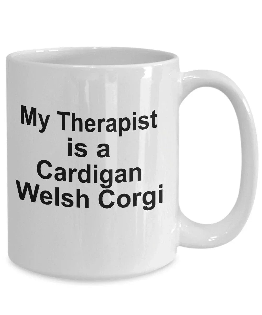 Cardigan Welsh Corgi Dog Therapist Mug