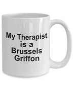 Brussels Griffon Dog Therapist Mug