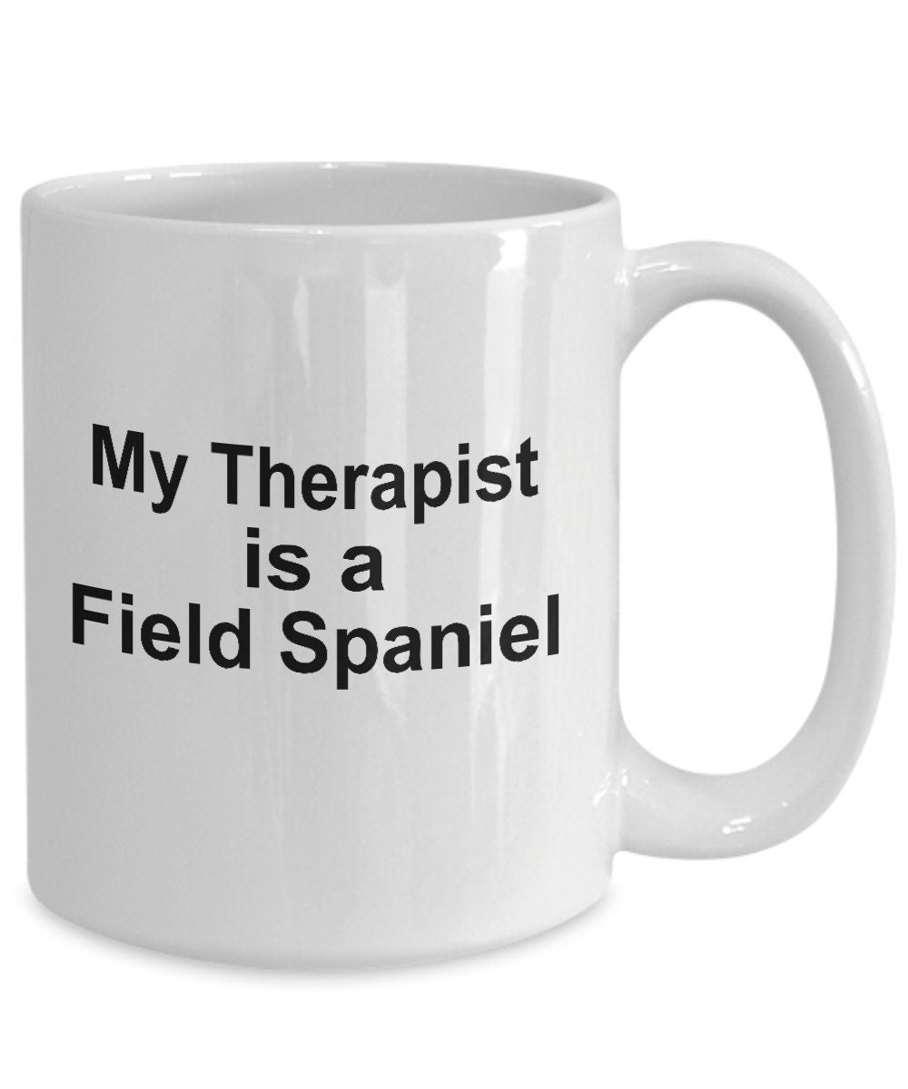 Field Spaniel Dog Therapist Mug - Mallard Moon Gift Shop