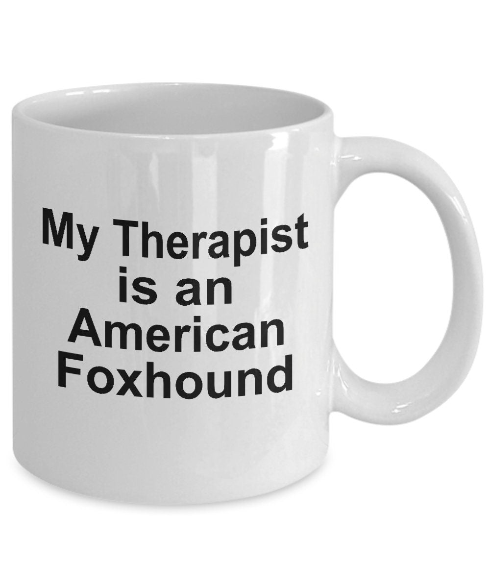 American Foxhound Dog Therapist Mug