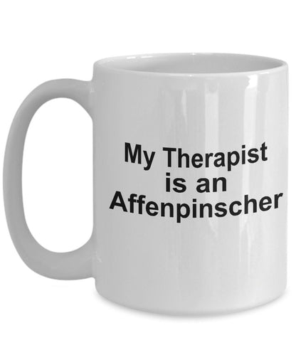 Affenpinscher Dog Therapist Mug - Mallard Moon Gift Shop