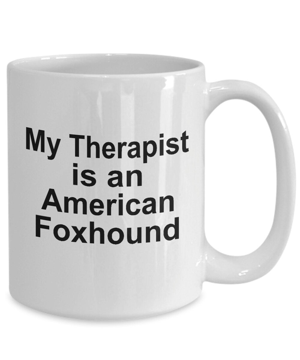 American Foxhound Dog Therapist Mug
