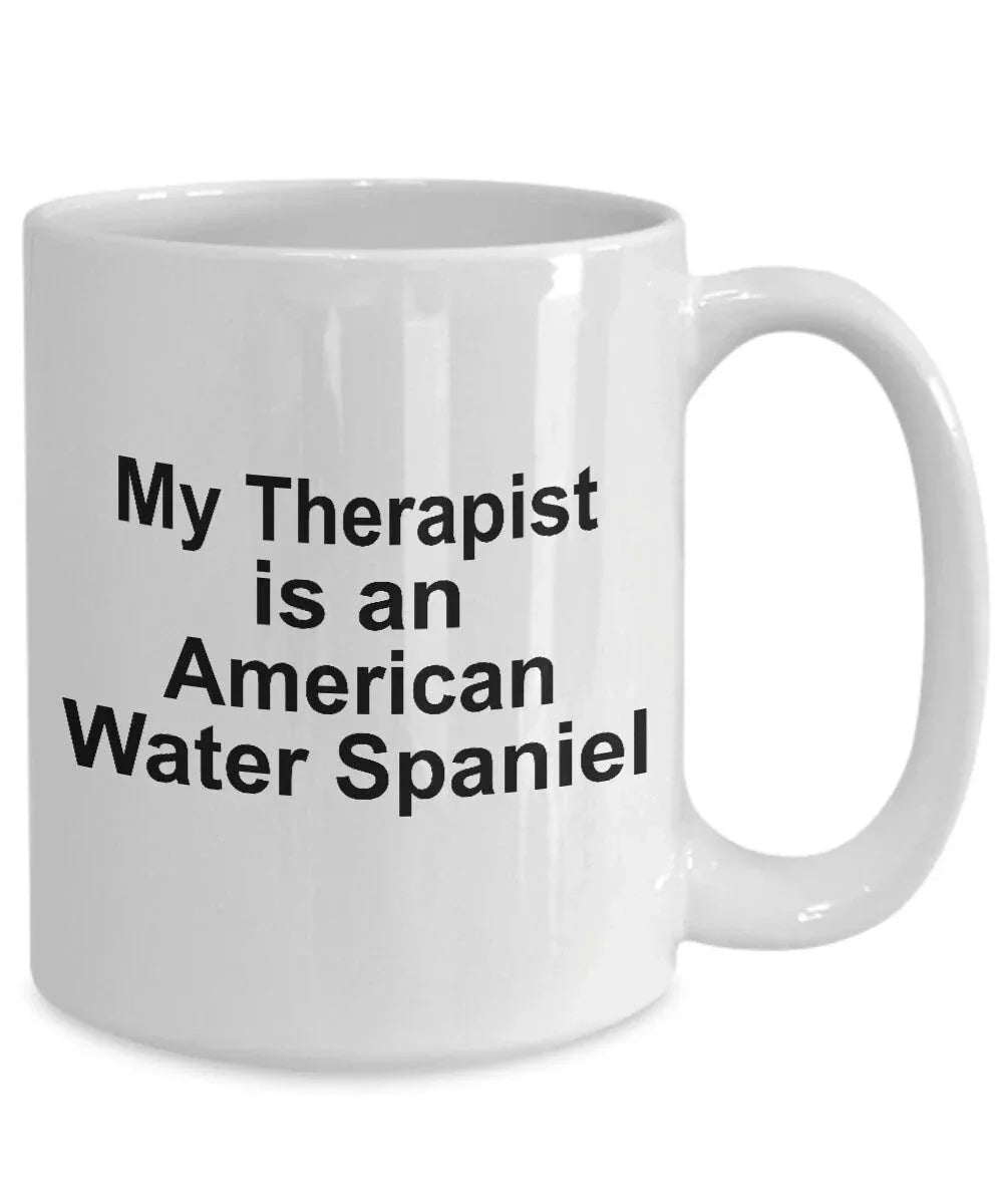 American Water Spaniel Dog Therapist Mug