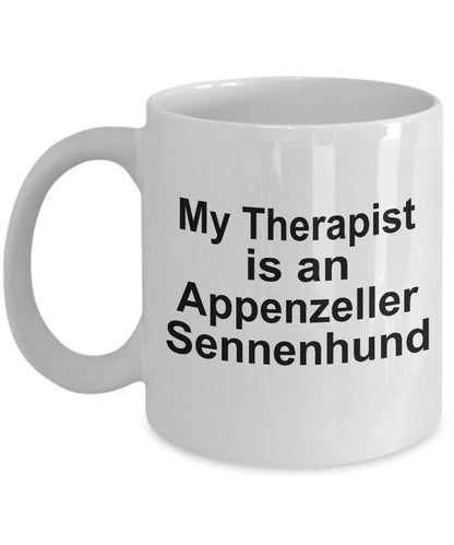 Appenzeller Sennenhund Dog Therapist Mug - Mallard Moon Gift Shop