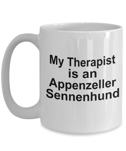 Appenzeller Sennenhund Dog Therapist Mug - Mallard Moon Gift Shop