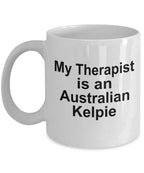 Australian Kelpie Dog Therapist Mug