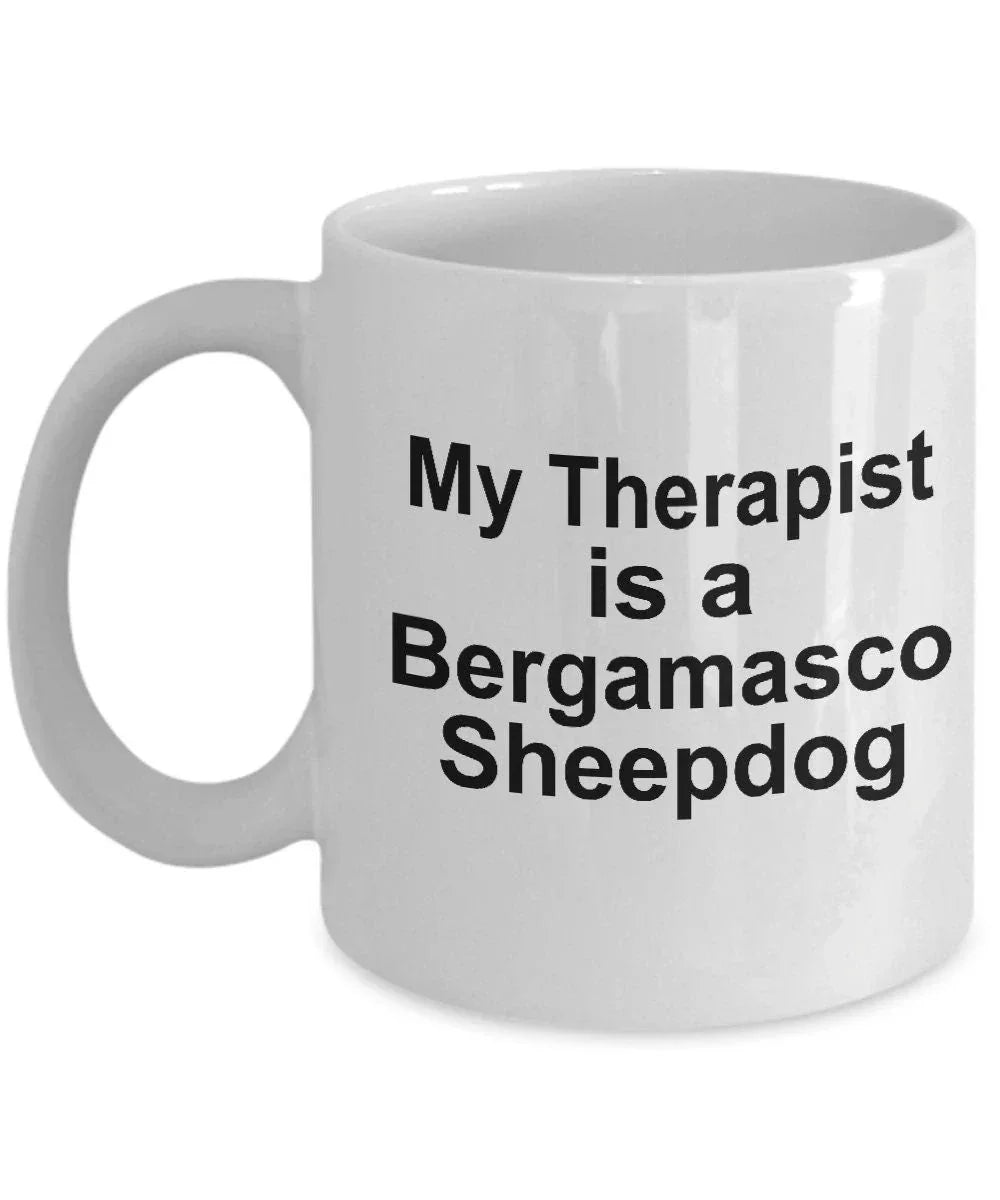 Bergamasco Sheepdog Therapist Mug