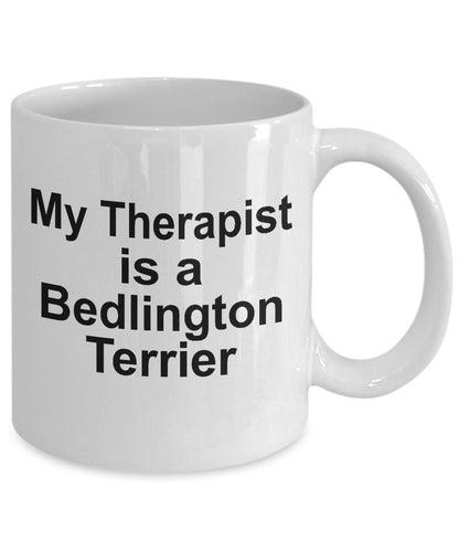 Bedlington Terrier Dog Therapist Mug - Mallard Moon Gift Shop