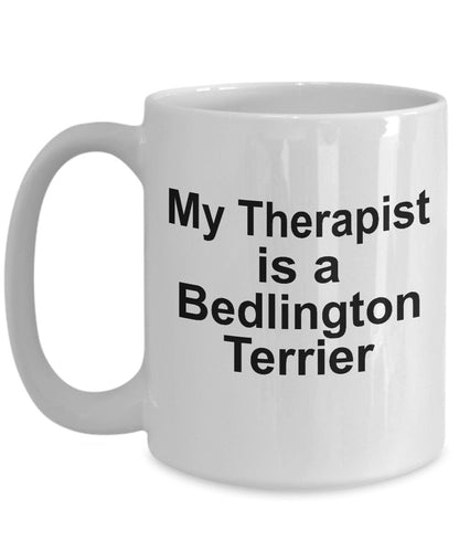 Bedlington Terrier Dog Therapist Mug - Mallard Moon Gift Shop