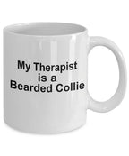 Bearded Collie Dog Therapist Mug