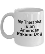 American Eskimo Dog Therapist Mug