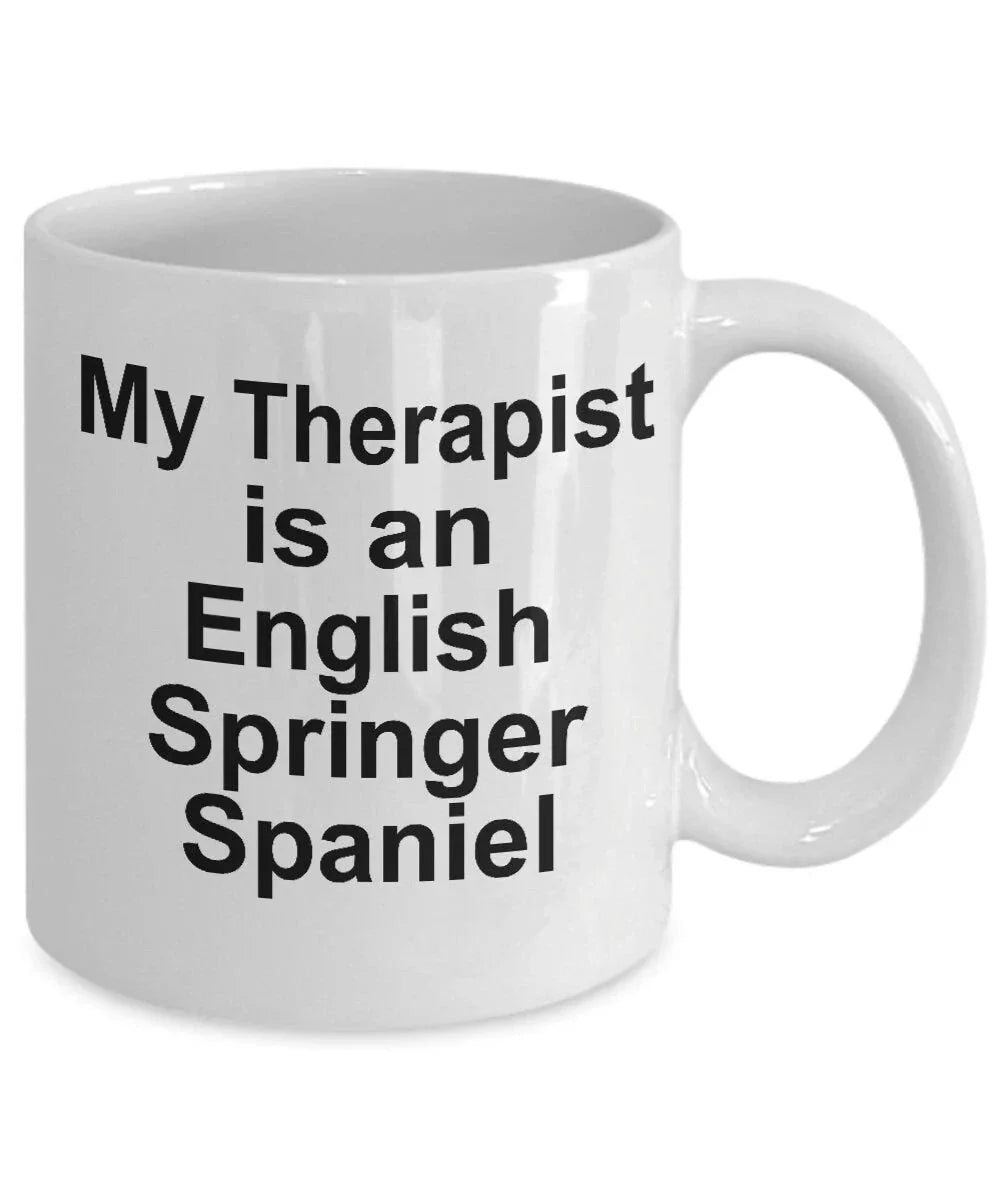 English Springer Spaniel Dog Therapist Mug