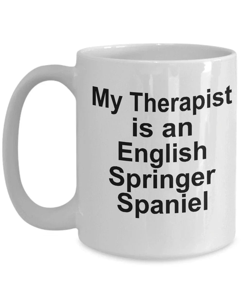 English Springer Spaniel Dog Therapist Mug