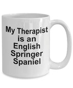 English Springer Spaniel Dog Therapist Mug