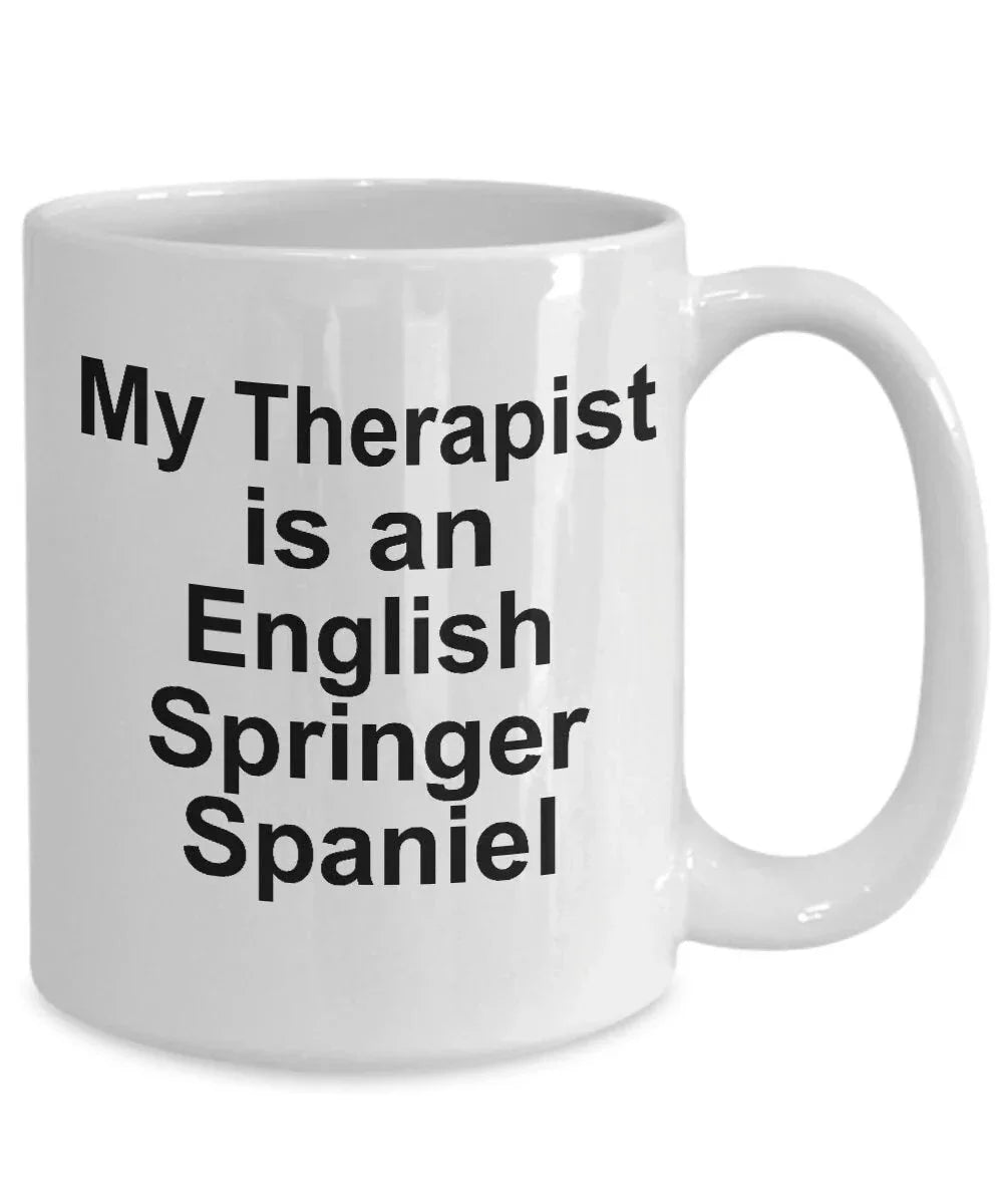 English Springer Spaniel Dog Therapist Mug