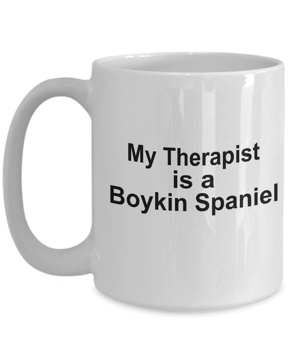 Boykin Spaniel Dog Therapist Mug - Mallard Moon Gift Shop