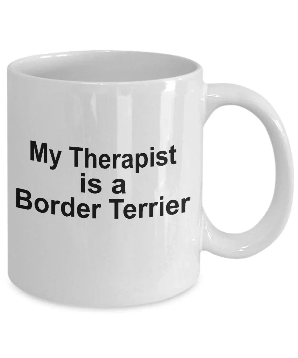 Border Terrier Dog Therapist Mug
