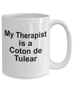 Coton de Tulear Dog Therapist Mug