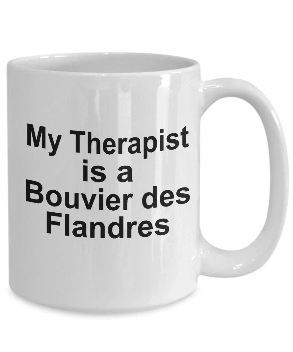 Bouvier des Flandres Dog Therapist Mug