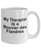 Bouvier des Flandres Dog Therapist Mug