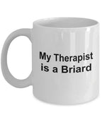 Briard Dog Therapist Mug
