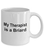 Briard Dog Therapist Mug
