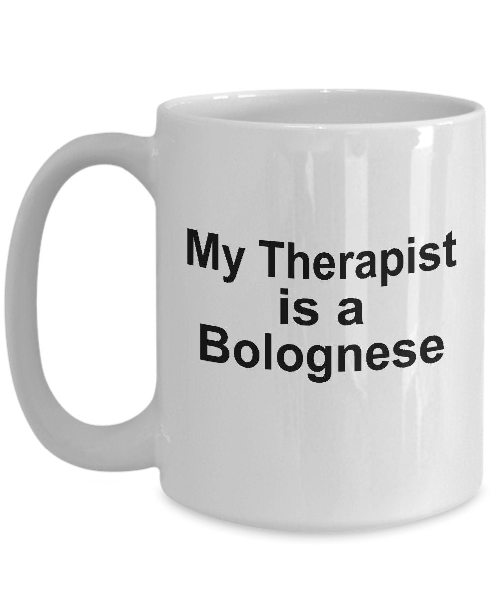 Bolognese Dog Therapist Mug - Mallard Moon Gift Shop