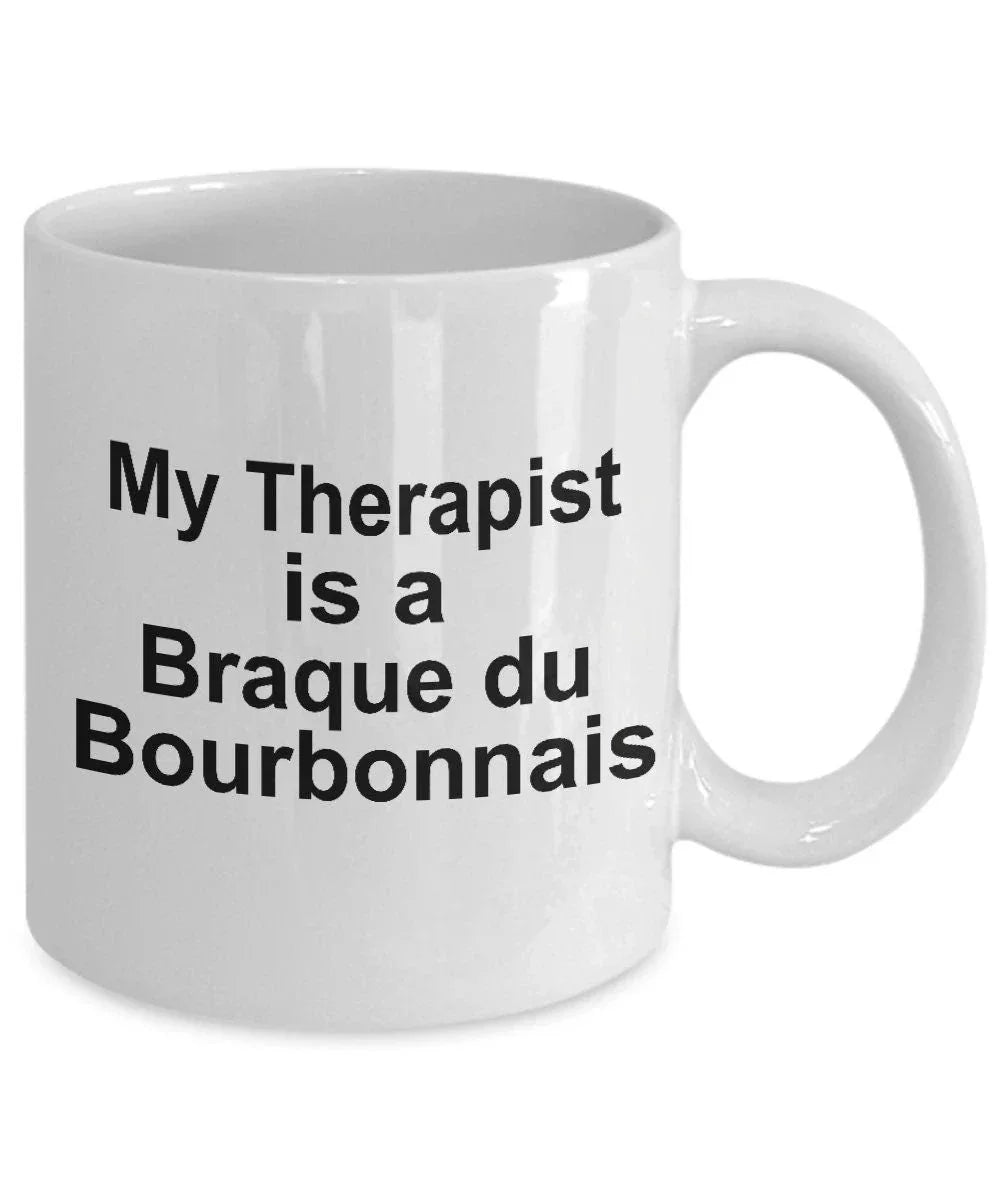 Braque du Bourbonnais Dog Therapist Mug