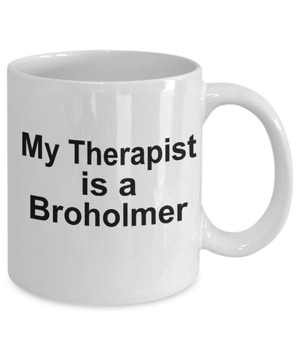 Broholmer Dog Therapist Mug - Mallard Moon Gift Shop