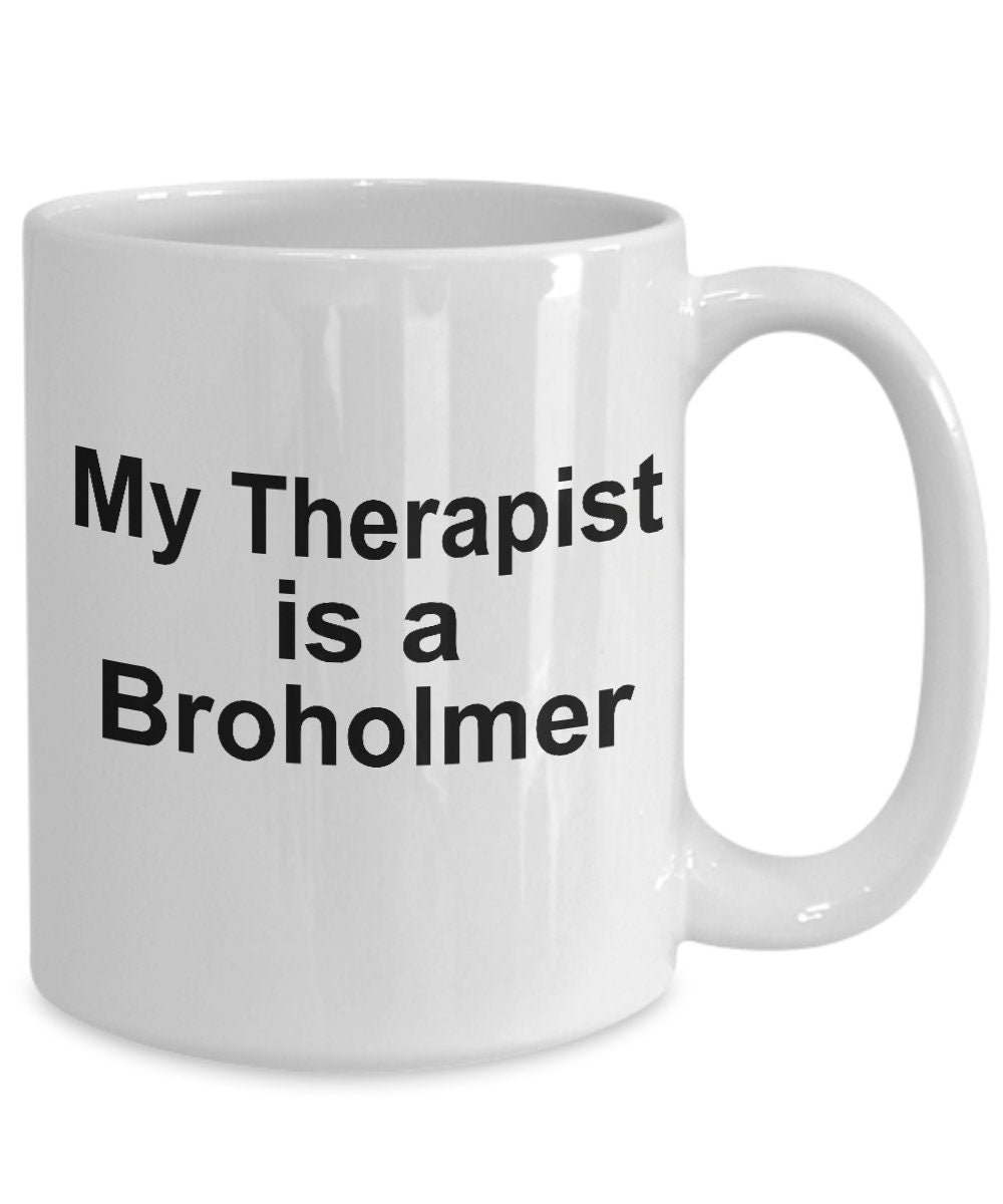 Broholmer Dog Therapist Mug - Mallard Moon Gift Shop