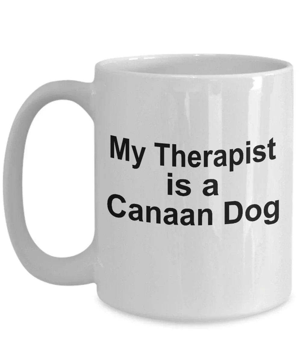 Canaan Dog Therapist Mug