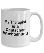 Deutscher Wachtelhund Dog Therapist Mug