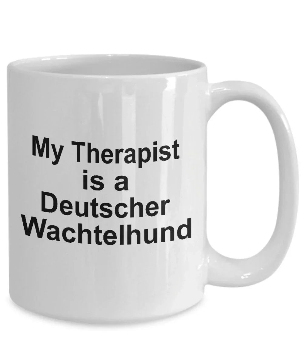 Deutscher Wachtelhund Dog Therapist Mug