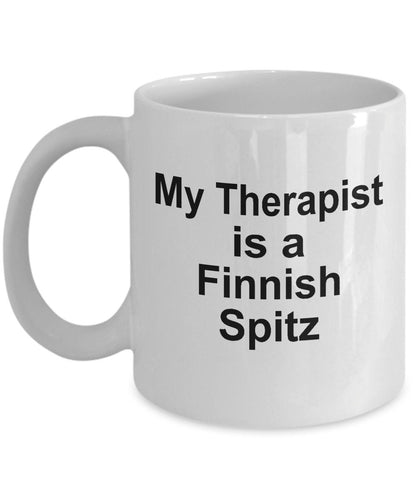 Finnish Spitz Dog Therapist Mug - Mallard Moon Gift Shop