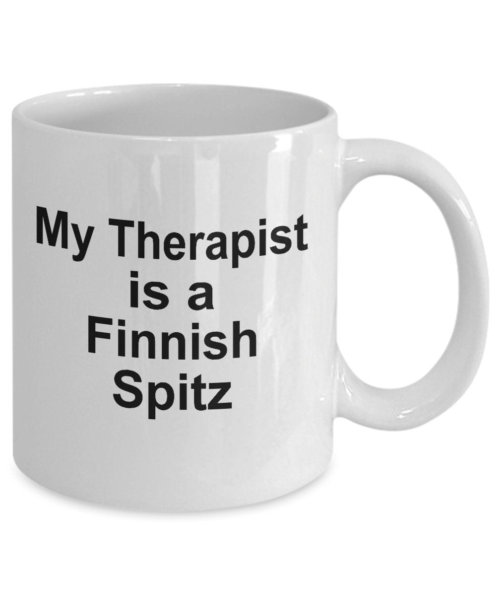 Finnish Spitz Dog Therapist Mug - Mallard Moon Gift Shop