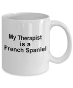 French Spaniel Dog Therapist Mug