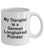 German Longhaired Pointer Dog Therapist Mug