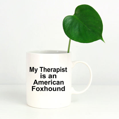 American Foxhound Dog Therapist Mug