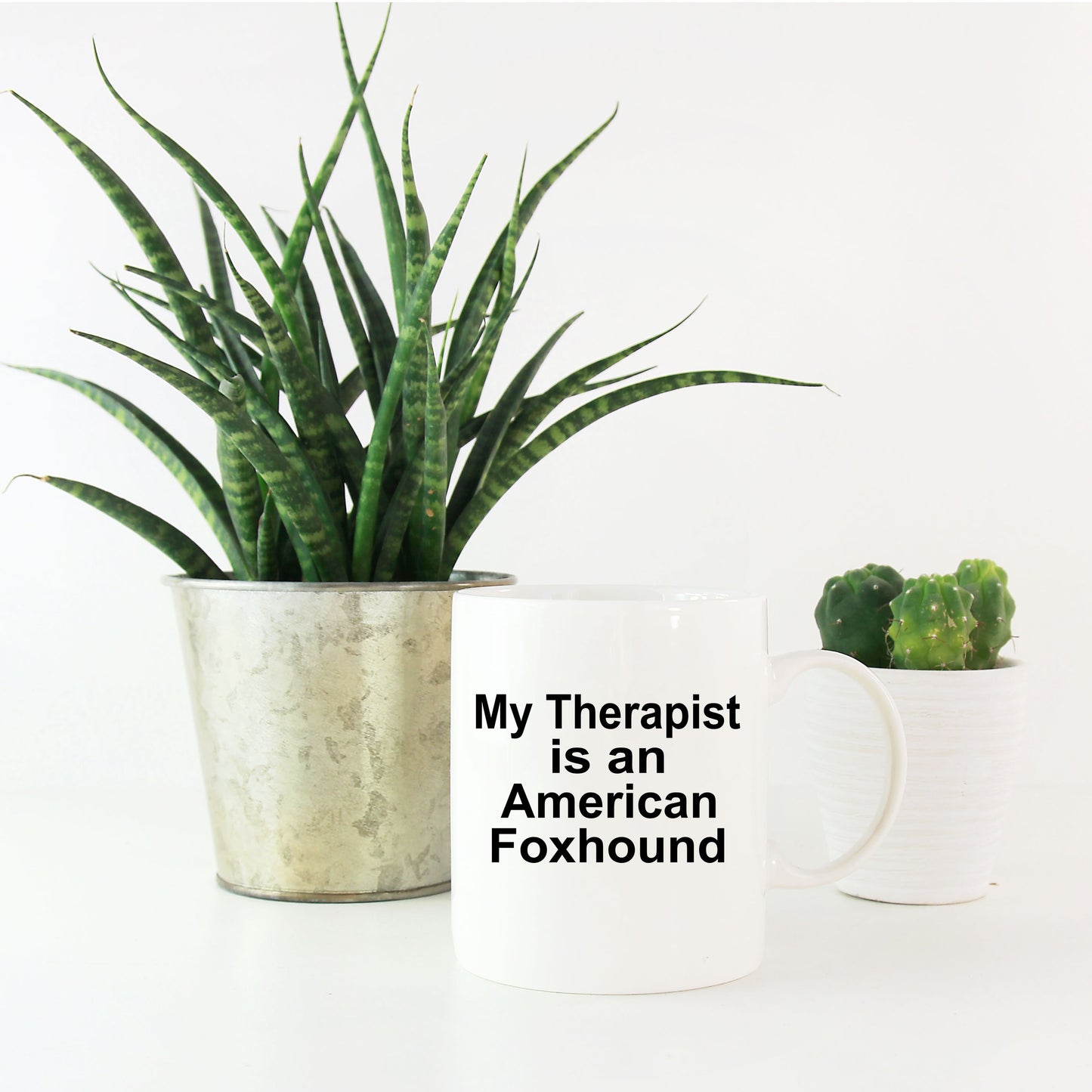 American Foxhound Dog Therapist Mug