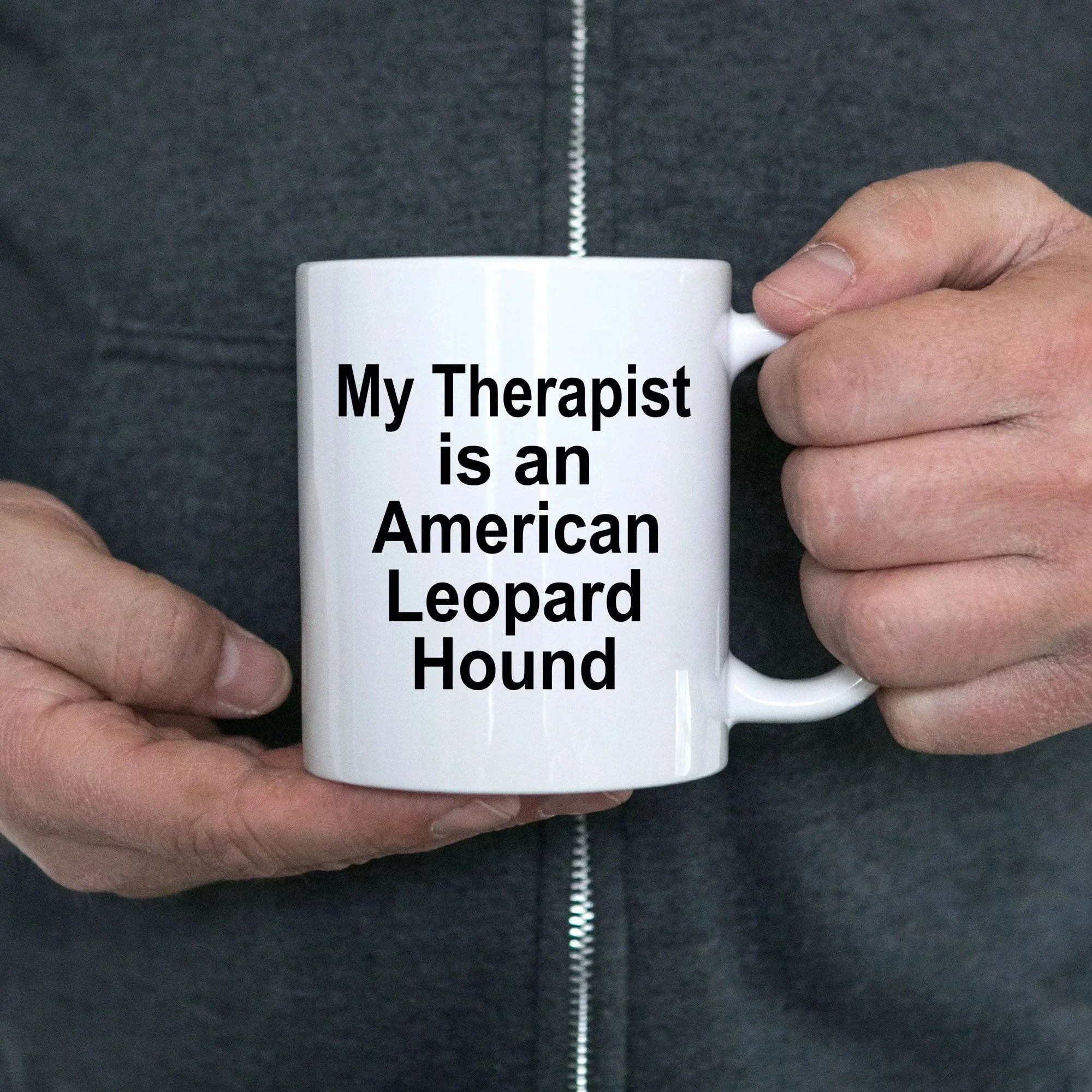 American Leopard Hound Dog Therapist Mug